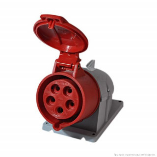 Розетка для накладного монтажа ABB 432 RS6 IP44 32A 3P+N+E