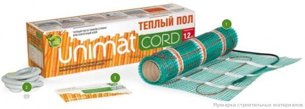 CALEO UNIMAT CORD T 130-0,5-3,0 Теплый пол