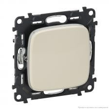 Legrand 755006 Valena Allure (Сл.кость) Выключатель одноклавишный, 10A + механизм 752001 Legrand