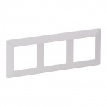 Рамка 3 поста Legrand 754003 Valena Life (Белый)