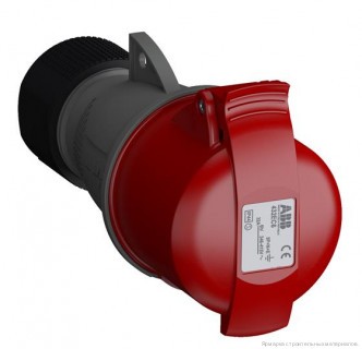 Розетка кабельная Easy&Safe ABB 432EC6 32А 3P+N+E IP44