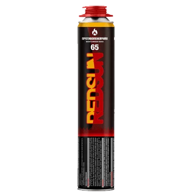 REDSUN 65 противопожарная монтажная пена 850ml