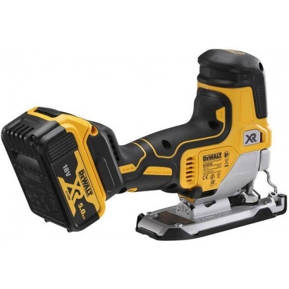 Аккумуляторный бесщеточный лобзик DeWALT DCS335P2