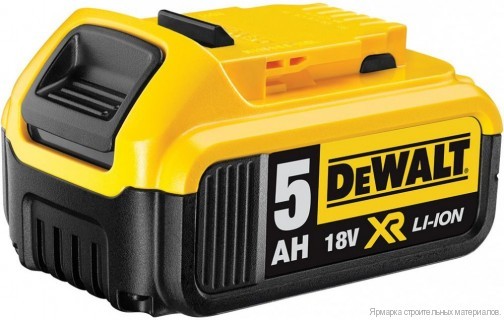 Аккумулятор (18 В; 5.0 А*ч; Li-Ion) DeWALT DCB 184