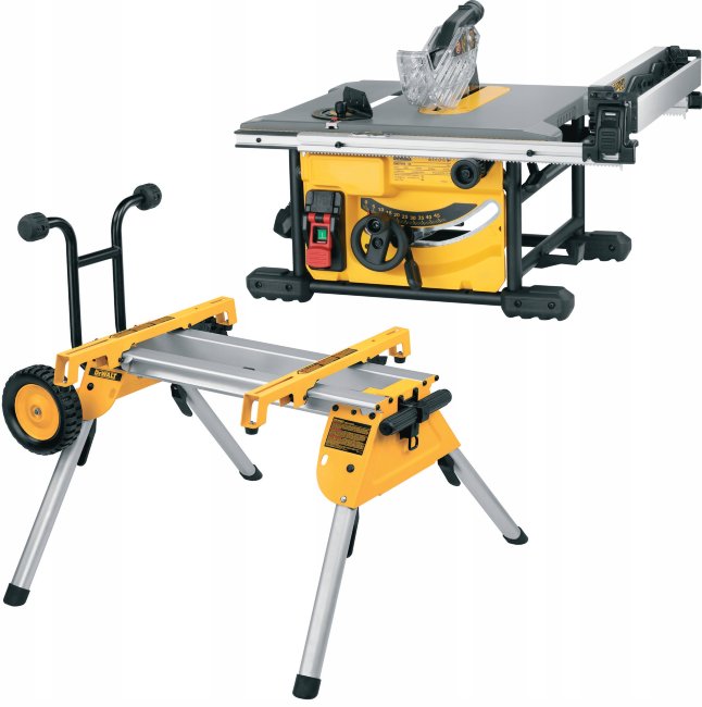 Настольная пила DeWALT DWE7485RS + стол DE7400