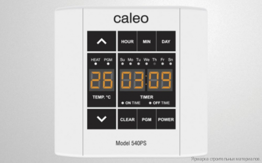 Терморегулятор Caleo 540PS (Накладной 4кВт)