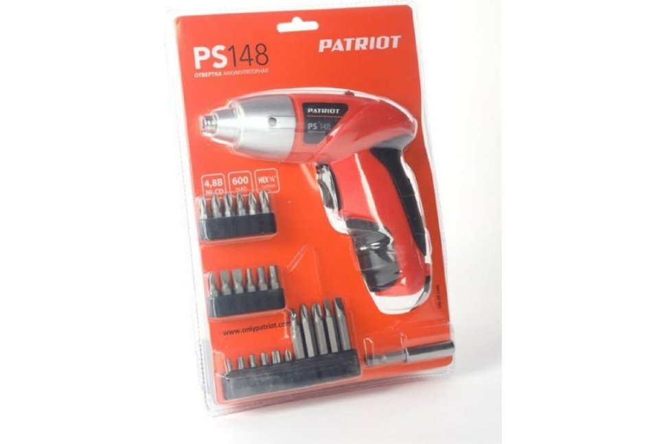 Аккумуляторная отвертка PATRIOT PS 148 The One 180201305 Аккумуляторная отвертка PATRIOT PS 148 The One 180201305