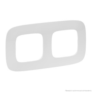 Рамка двойная Legrand 754302 Valena Allure, белый Рамка двойная Legrand 754302 Valena Allure, белый