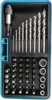 Набор для дрелей, шуруповертов и гайковертов Makita B-28628 48 предметов