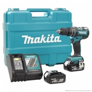 Аккумуляторная ударная дрель-шуруповёрт Makita DHP480RME
