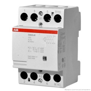 Модульный контактор ABB ESB 40-40N-06 1SAE341111R0640 катушка 220В АС/DC