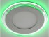 Панель (светильник) светодиодная ультратонкая 15W 6000К 220В Круглая Белый/Зеленый Альфа Свет LY115