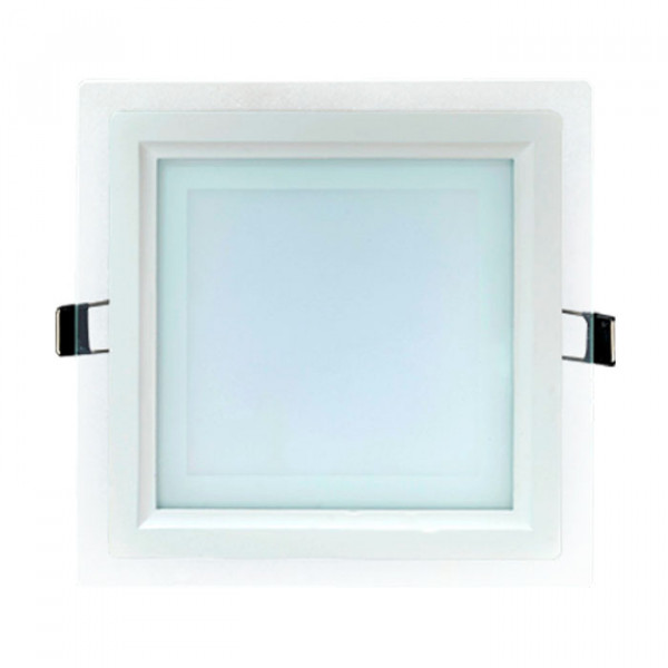 Панель (светильник) светодиодная ультратонкая 6W 4000К 220В Квадратная Белый Альфа Свет LF401-6W-4K