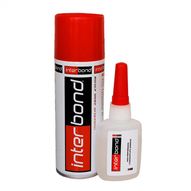 INTERBOND Двухкомпонентный цианакрилатный клей 100ML+25G