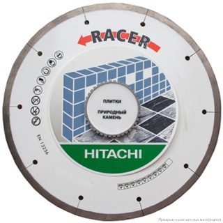 Диск алмазный отрезной по твердой плитке (125х22.2 мм) Hitachi HTC-773060