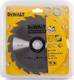 Пильный диск DeWalt DT 1152