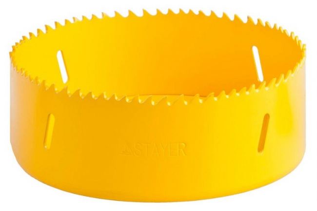 Коронка STAYER "PROFESSIONAL" Би-металлическая, универсальная, d=121мм 29547-121