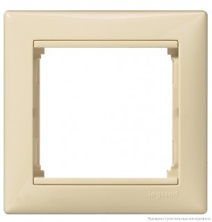 Рамка 1 пост Слоновая кость Legrand Valena 774351