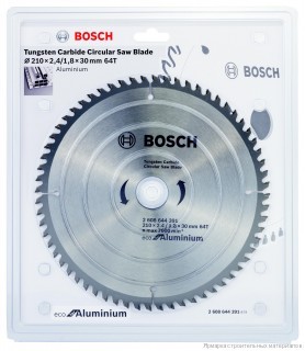 Пильный диск ECO AL (210x30 мм; 64T) Bosch Пильный диск ECO AL (210x30 мм; 64T) Bosch