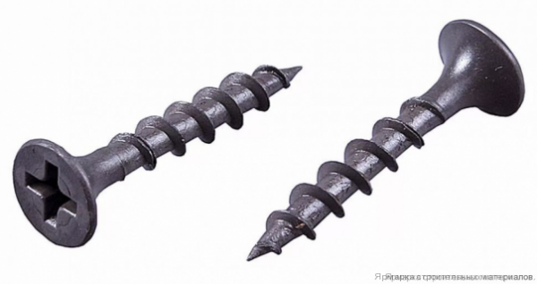 Cаморезы черные по дереву редкий шаг 3,5х51 (1кг)