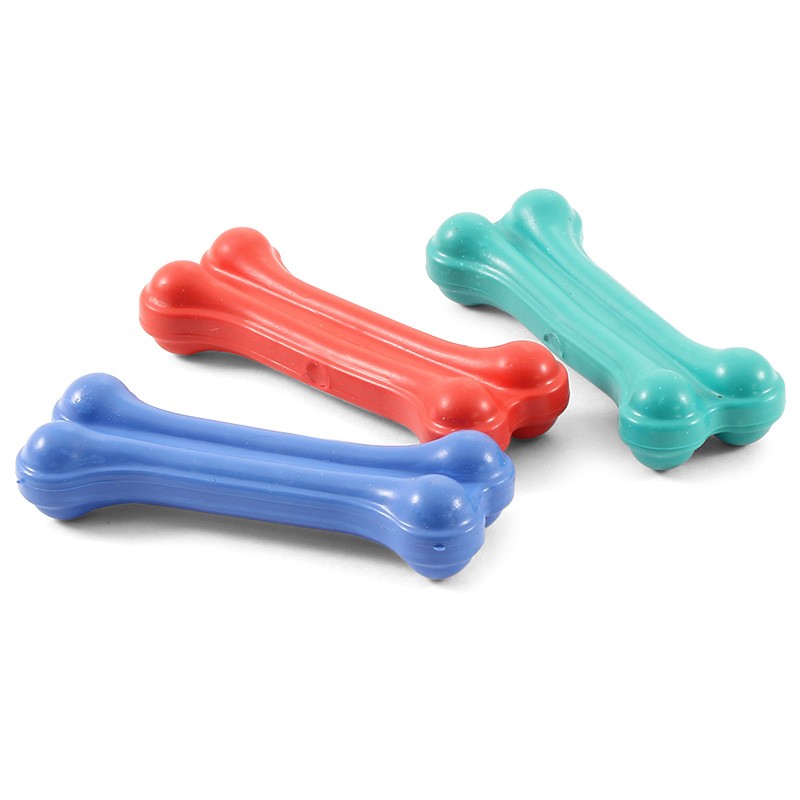 Игрушка для собак Gamma из резины "Кость литая №1", 75мм, (уп.3шт) art.12192005