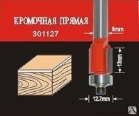 Фреза по дереву АТАКА кромочная прямая 301127  Фреза по дереву АТАКА кромочная прямая 301127