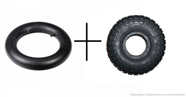 Покрышка+камера 4.10/3.50–4