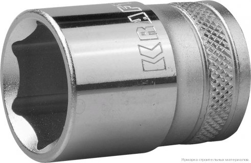 Головка торцевая хромосатинированная (FLANK; 1/2&quot;; 13 мм) KRAFTOOL 27805-13