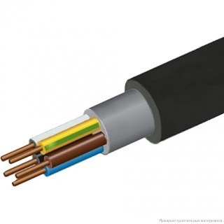 Кабель КОНКОРД ВВГнг-Ls 5x1.5 Конкорд с заполнением