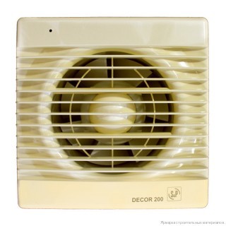 Soler&Palau Вентилятор накладной Decor 200C IVORY
