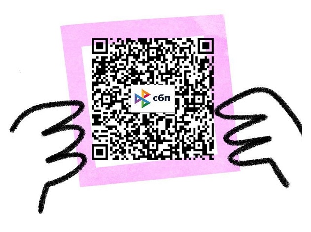 Оплата на сайте по QR коду
